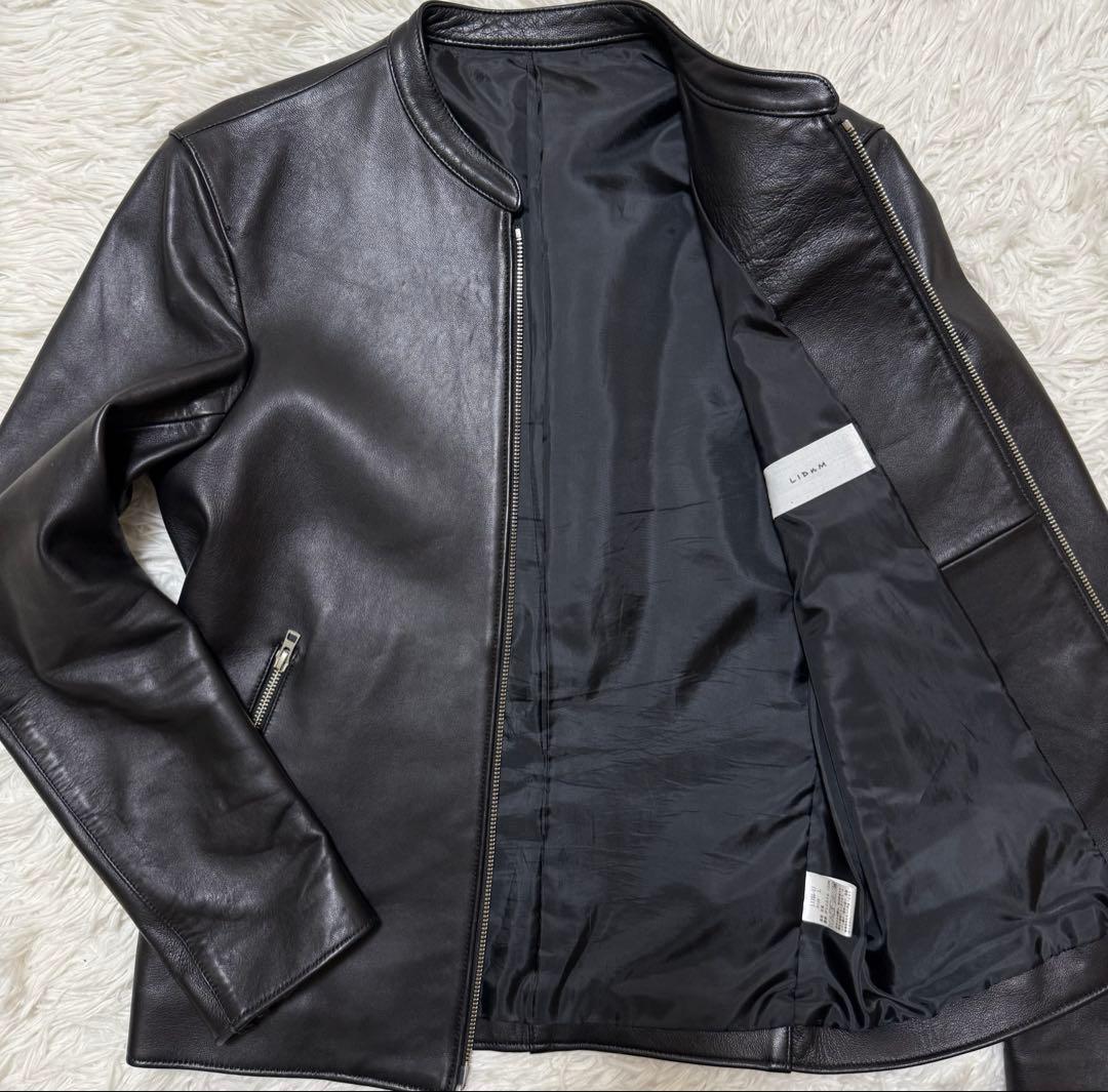LIDNM レザーライダースジャケット　シングルライダース　シープレザー　羊革 実はシープレザーはデメリットだらけ?!】売れているお洒落なライダース