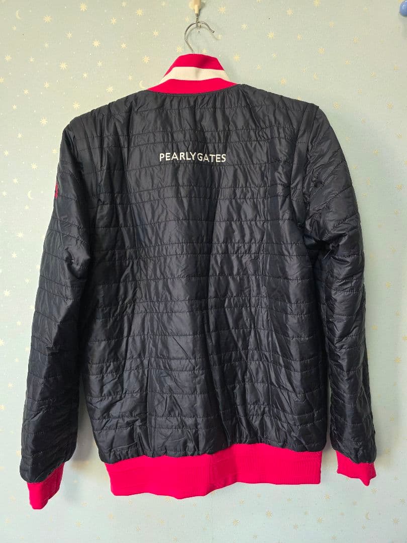美品パーリーゲイツ中綿リバーシブルブルゾン4 - メルカリ