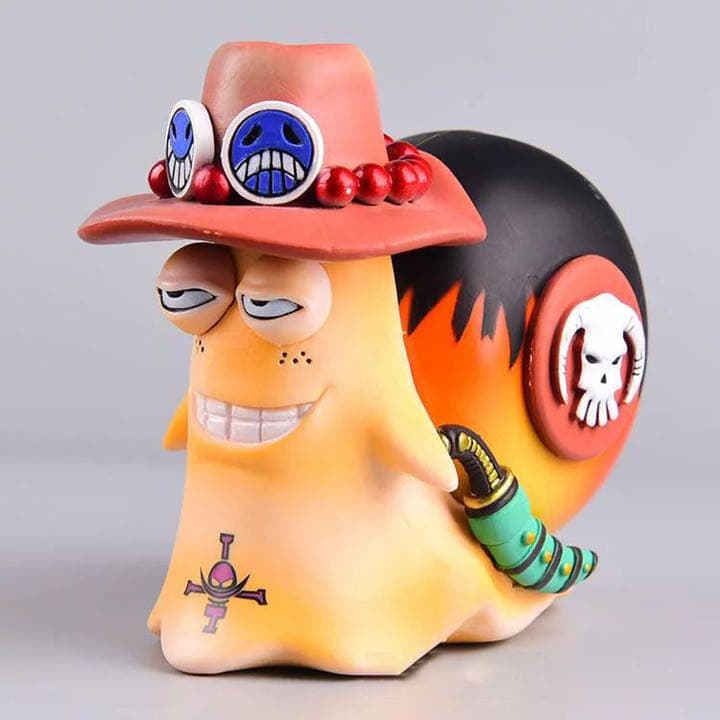 ONE PIECE ワンピース　でんでん虫　電伝虫　ポートガス・D・エース