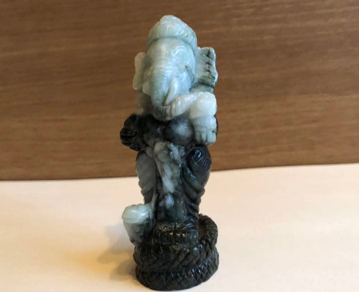 ガネーシャの置物(翡翠)