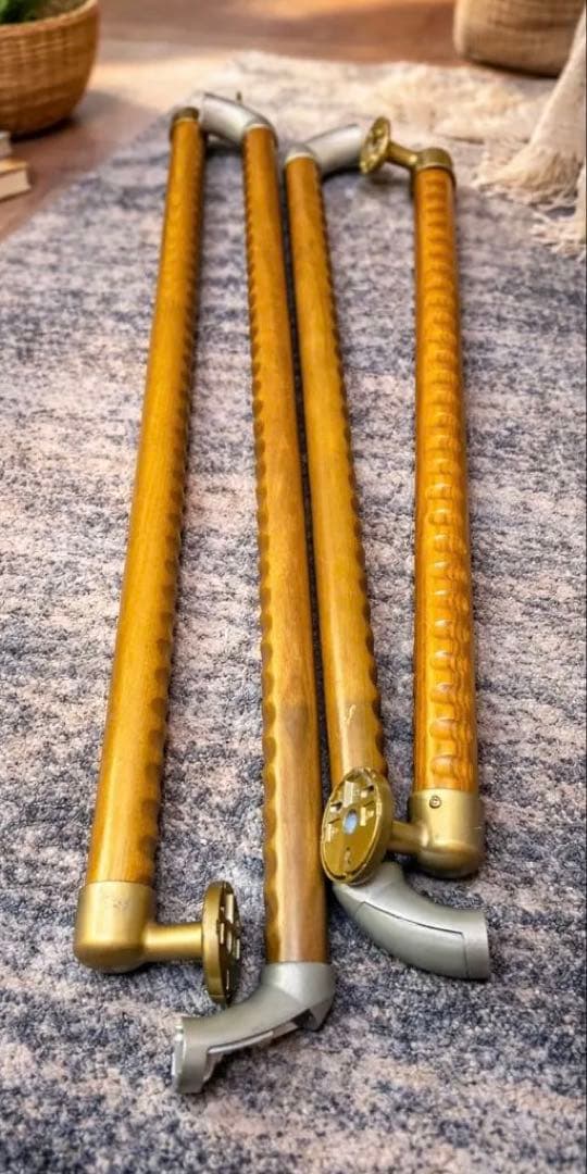 木製手すり メープルカラーゴールド　TOTO 【4本】