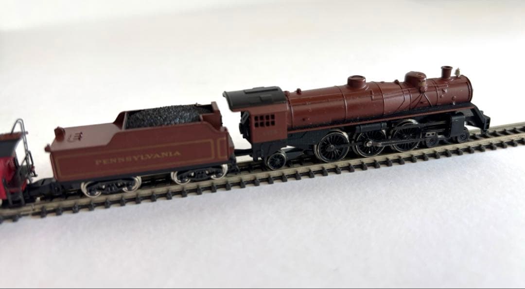 メルクリン mini-club ペンシルバニア鉄道 蒸気機関車 セット 完動品の