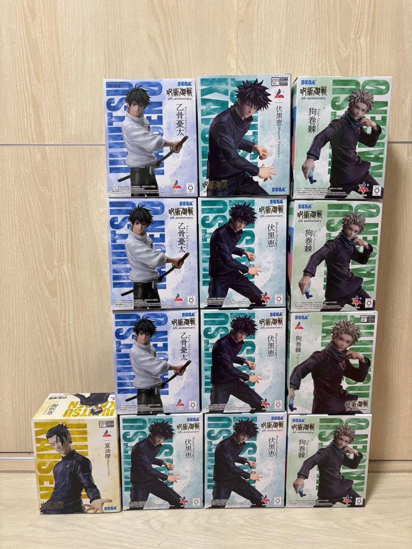 新品未開封　呪術廻戦5周年記念　ルミナスタまとめ売り13体 D122720_02.webp