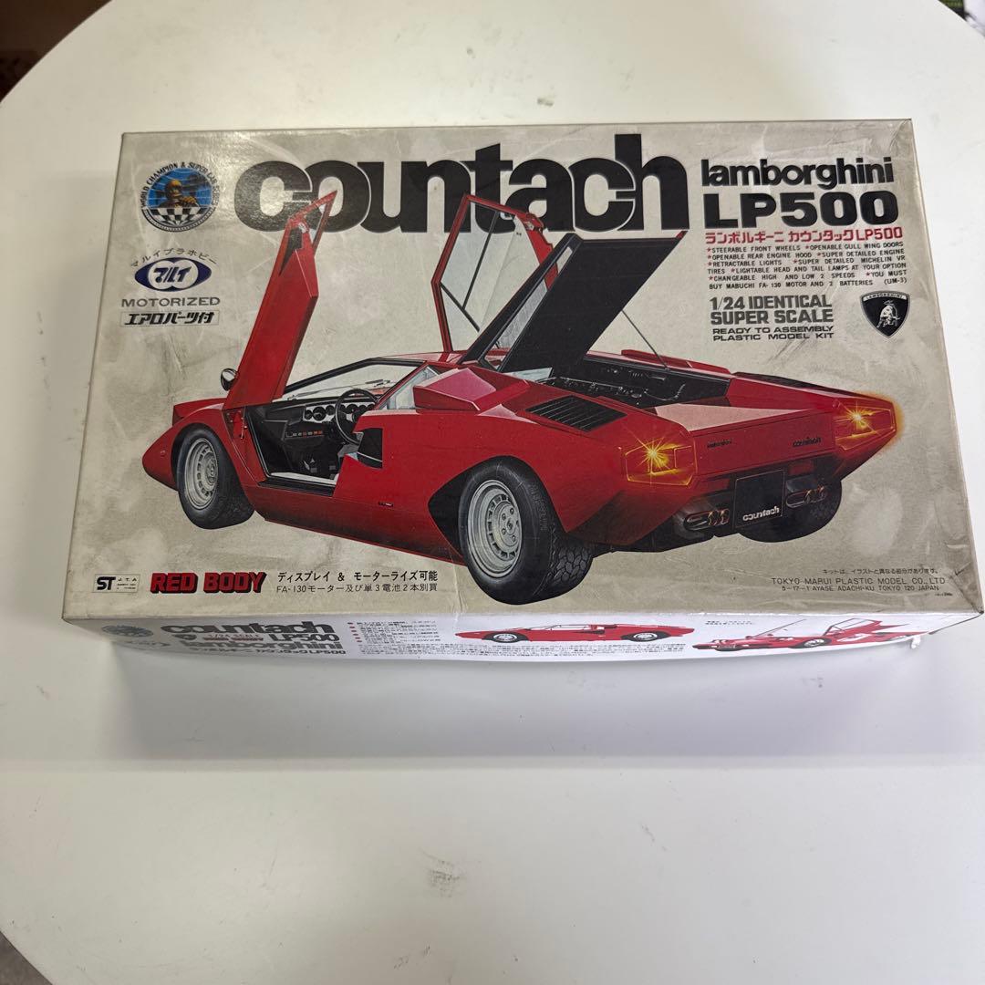 Lamborghini Countach LP500 1/24 プラモデル