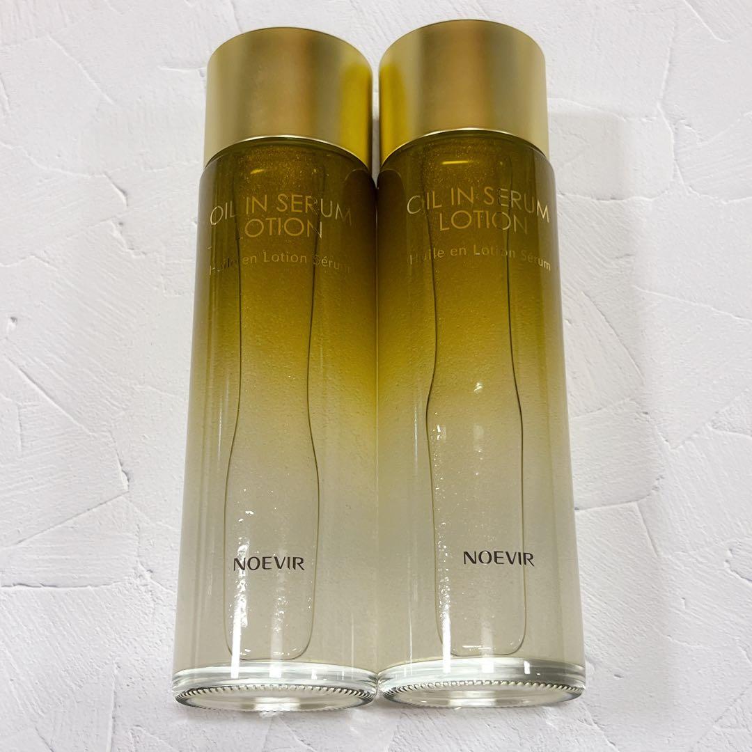 外箱無新品未開封】ノエビア オイルインセラムローション×2 - メルカリ
