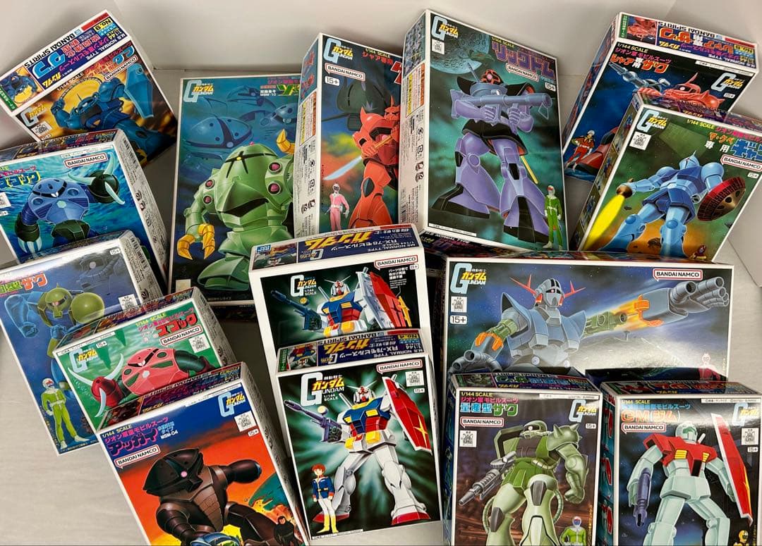 【新品】ガンダム 1/144 旧キットM.S 14種＋ガンダム リバイバル ガンプラ】ベストメカコレクション 1/144 RX-78-2 ガンダム (REVIVAL