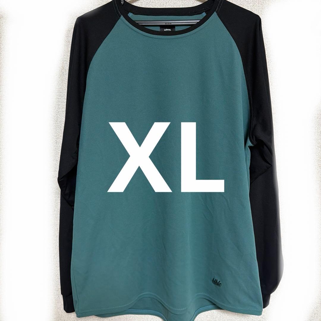 完売品 ボーラホリック 2トーンクールロングT パイングリーン XL 美品