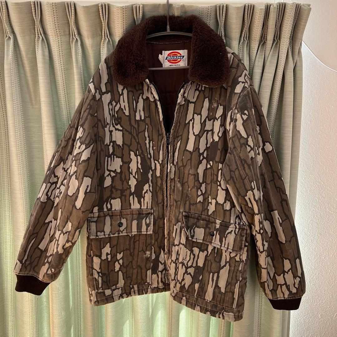 古着 90s dickies ボンバージャケット リアルツリー USA製 L - メルカリ