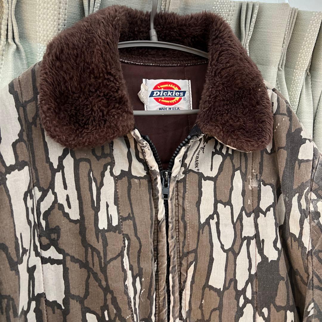 古着 90s dickies ボンバージャケット リアルツリー USA製 L - メルカリ