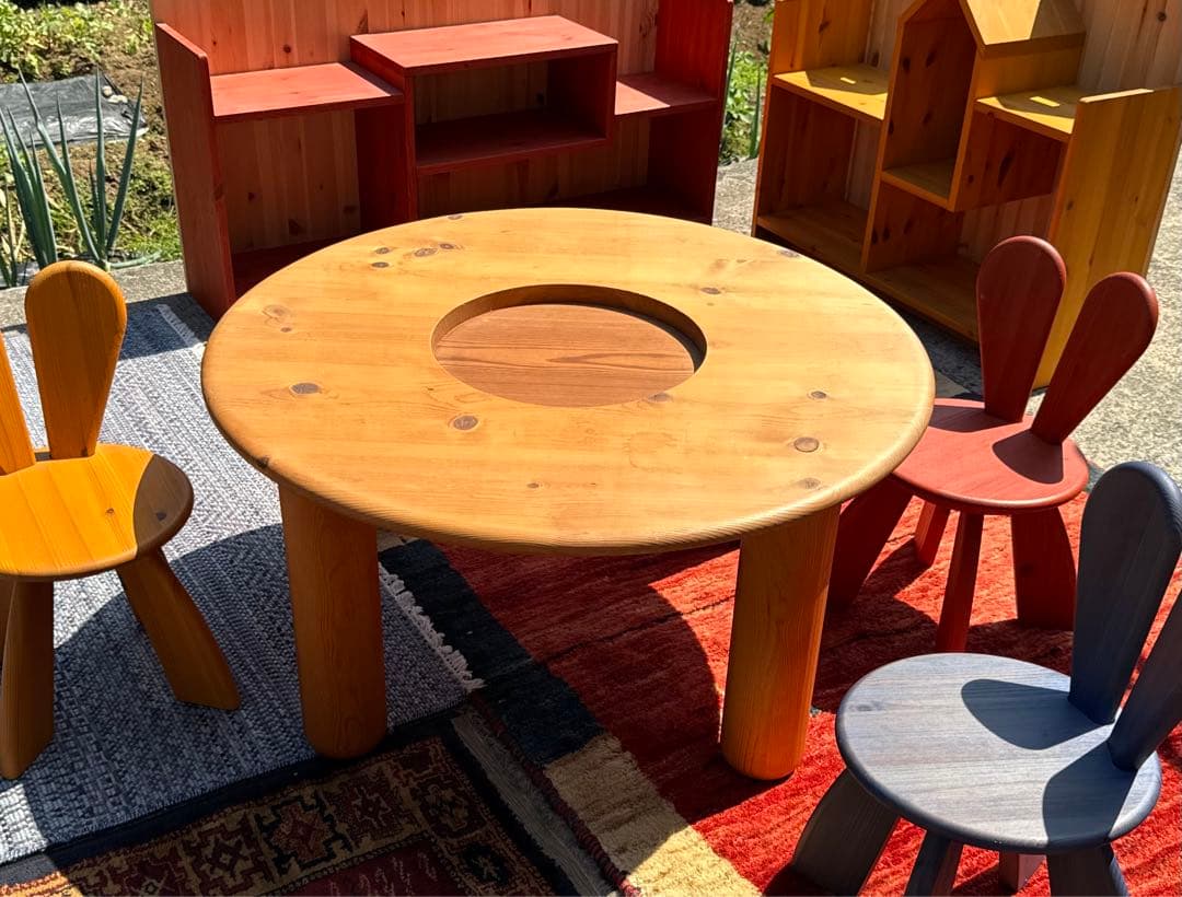 広松木工 ジョカーレテーブル091ハイ 美品