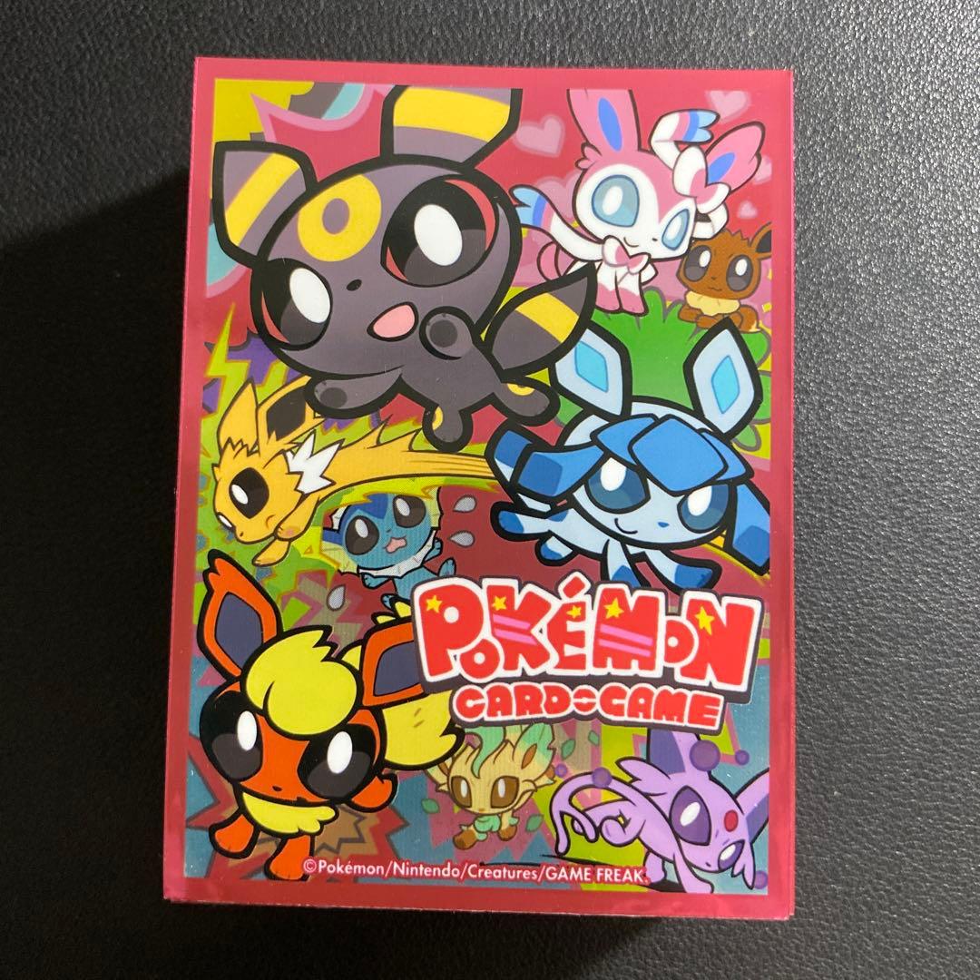 ポケモンカード デッキシールド ブラッキー グレイシア ブイズ