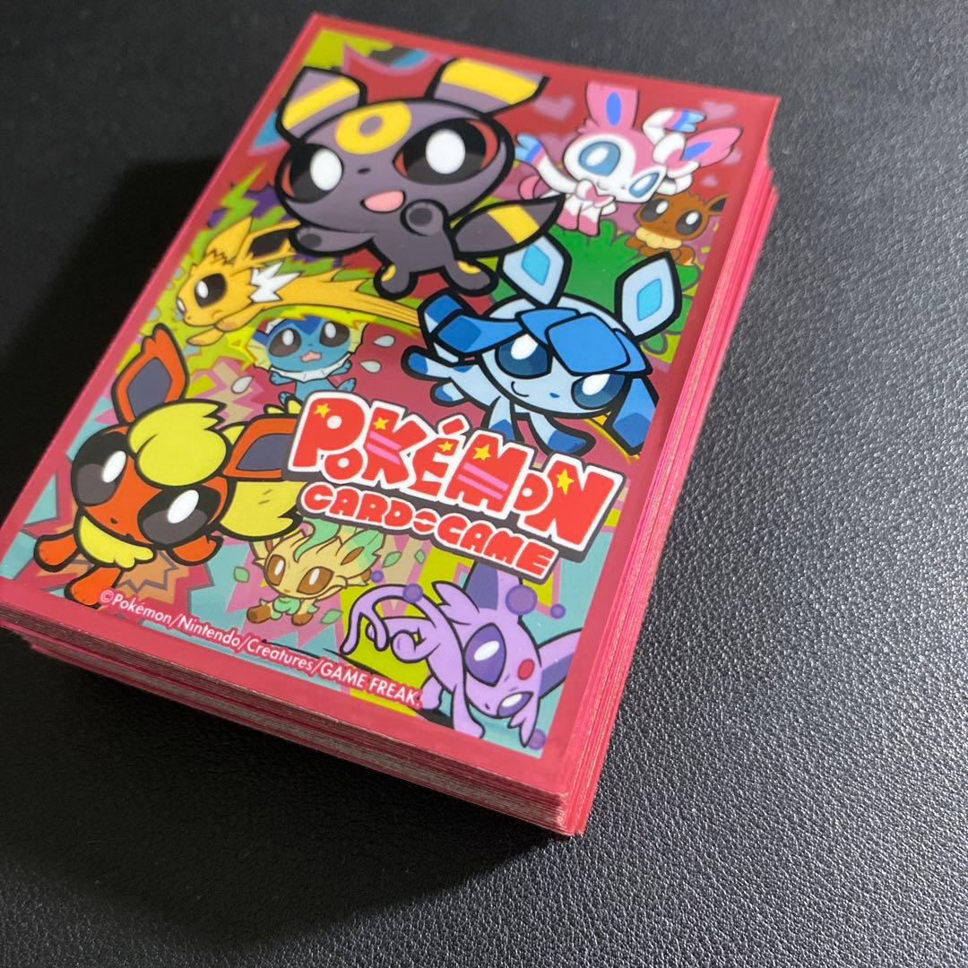 ポケモンカード デッキシールド ブラッキー グレイシア ブイズ