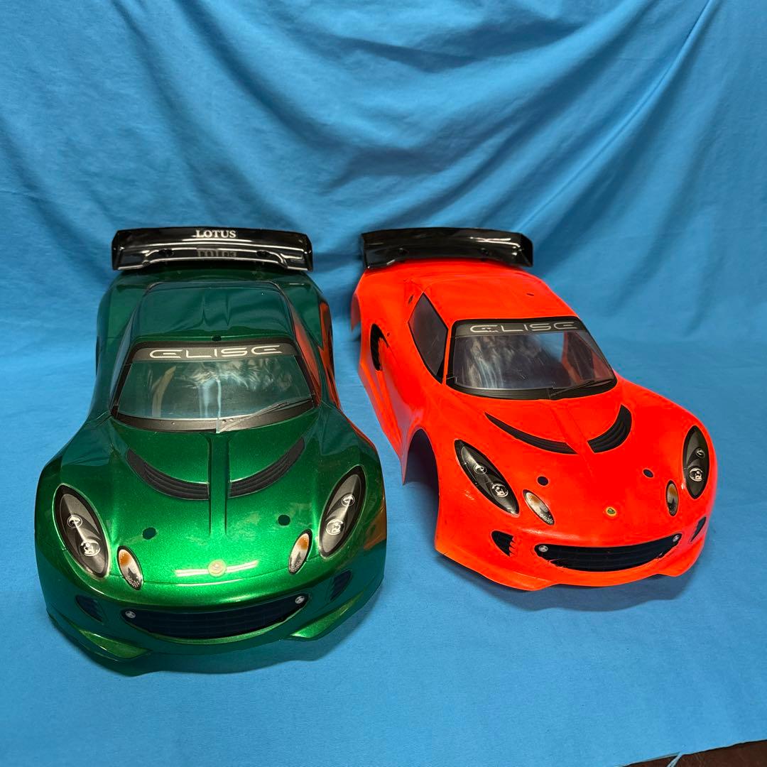 1/10 EP RCカー用ボディ ロータスエリーゼの2個セット - メルカリ