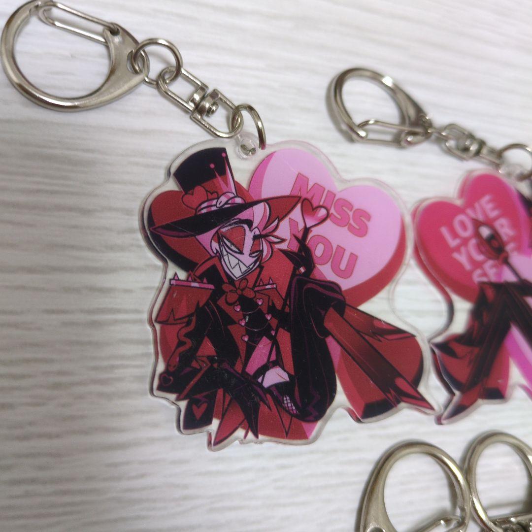 ハズビンホテル バレンタイン アクリルキーホルダー 4セット 全種類