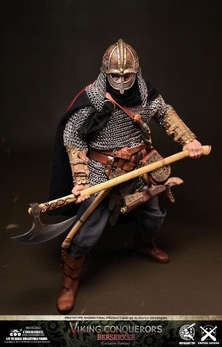【ほぼ新品】EL0021/6 VIKING CONQUERORS バイキング COO】EL002 1/6 LEGNGDS OF EMPIRES - VIKING CONQUERORS - BERSERKER