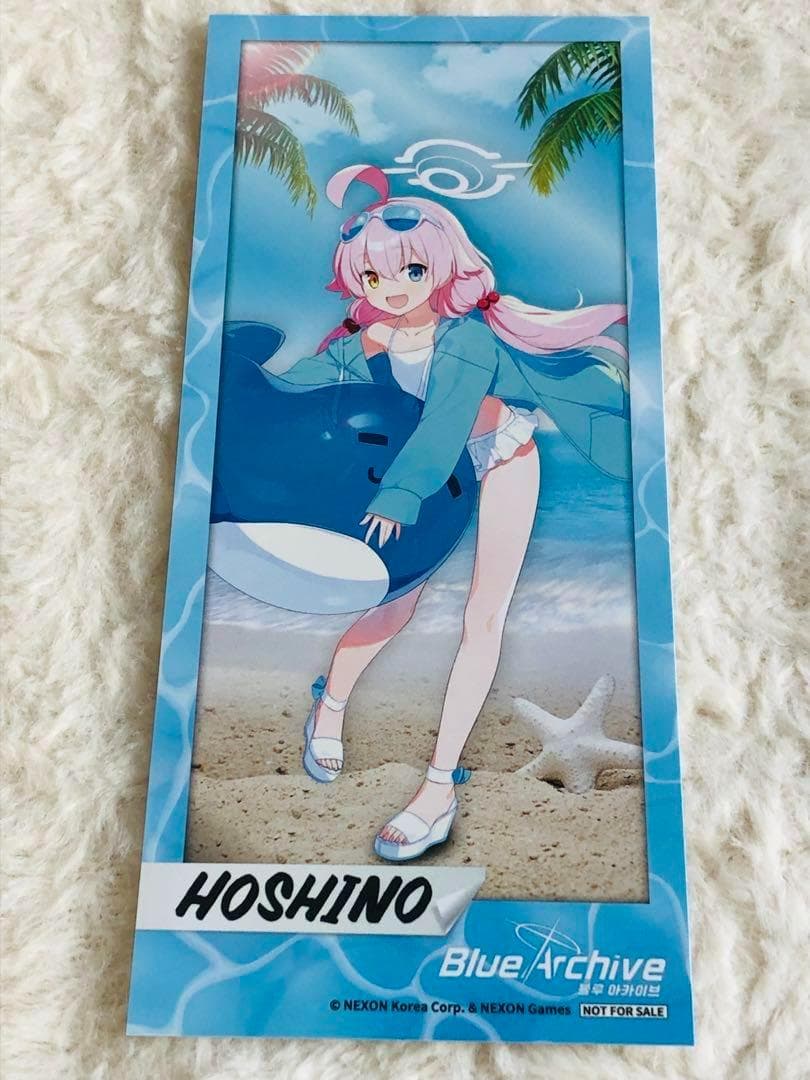 ☆韓国限定☆夏ver ブルーアーカイブ ブルアカ しおり 全種セット