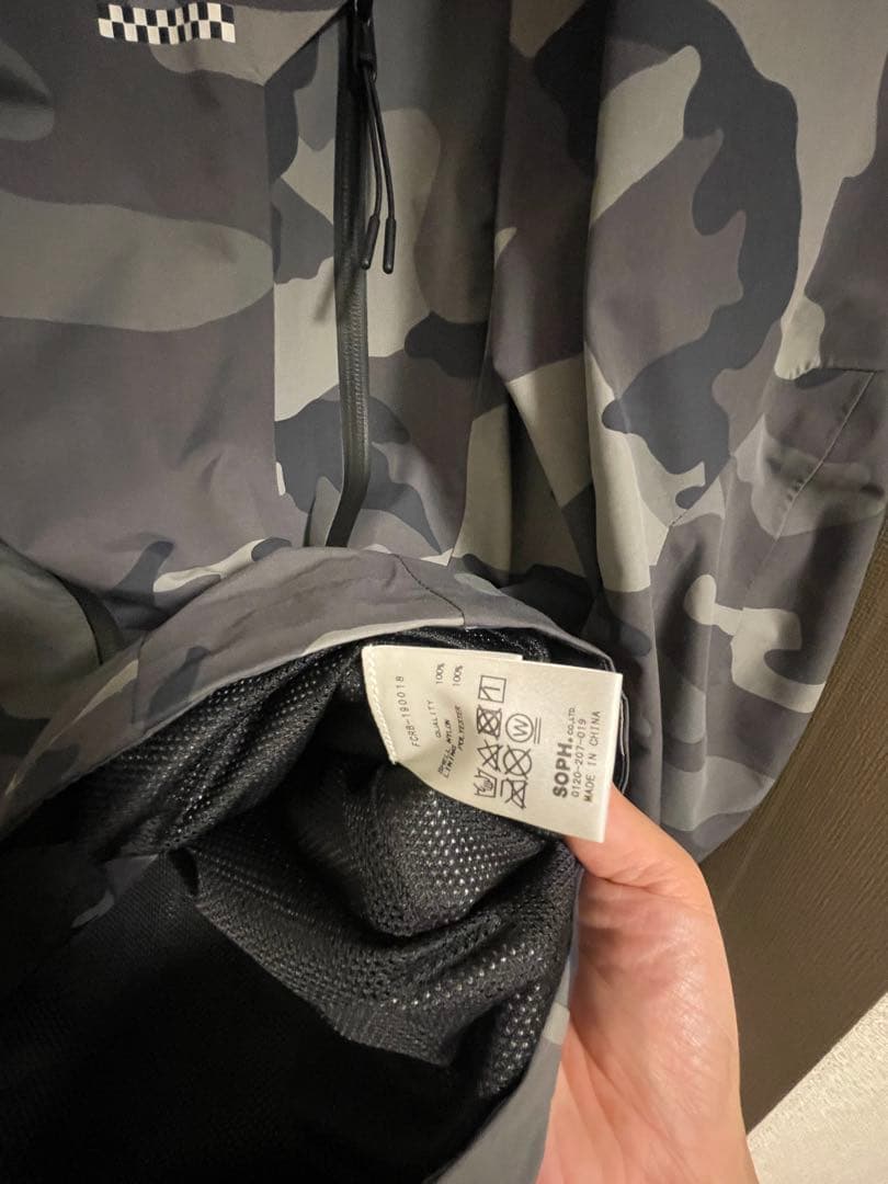 ジャケット・アウター F.C.Real Bristol TOUR JACKET Gray Camo M