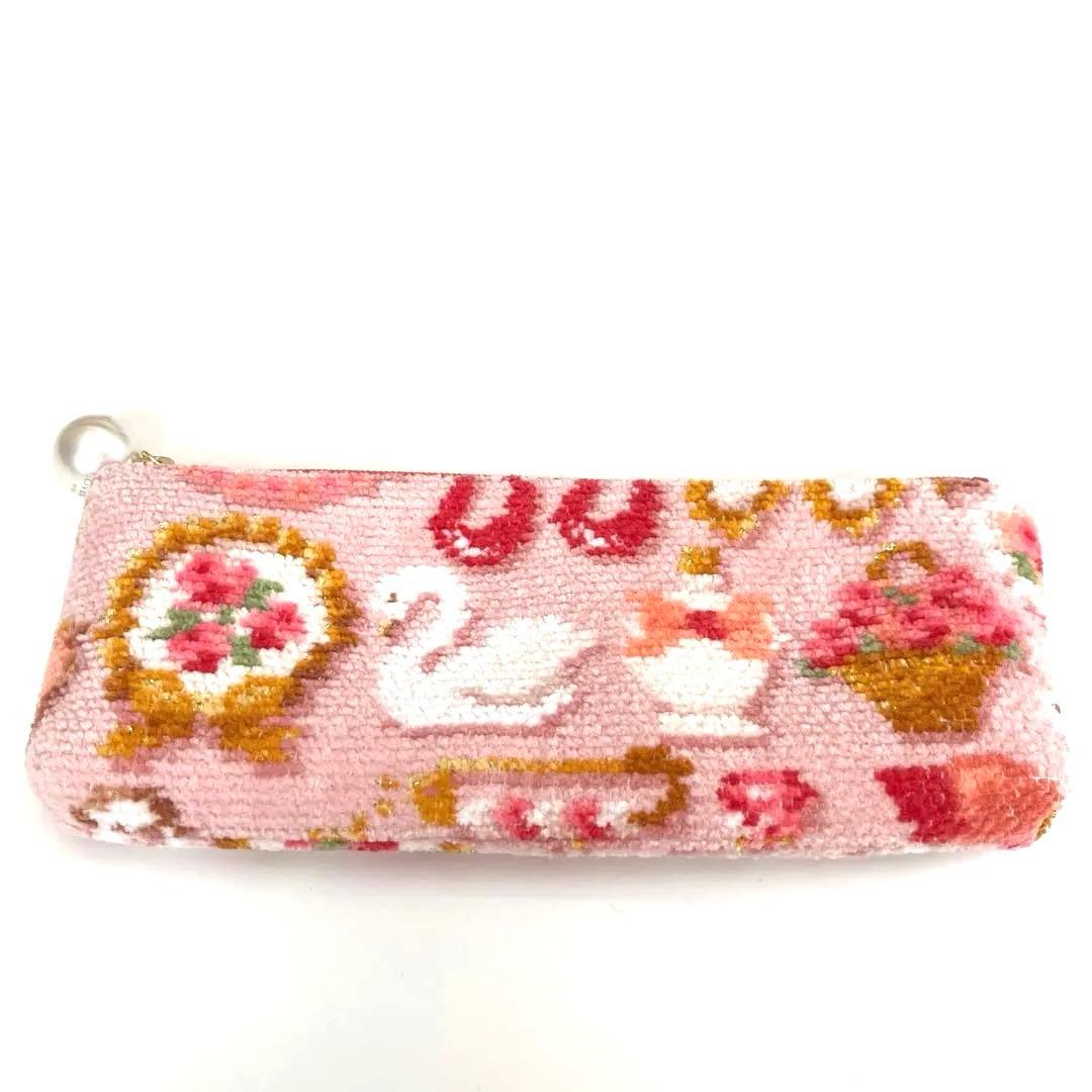 新品✨フェイラー♡ドレスアップガール　ペンケースピンク