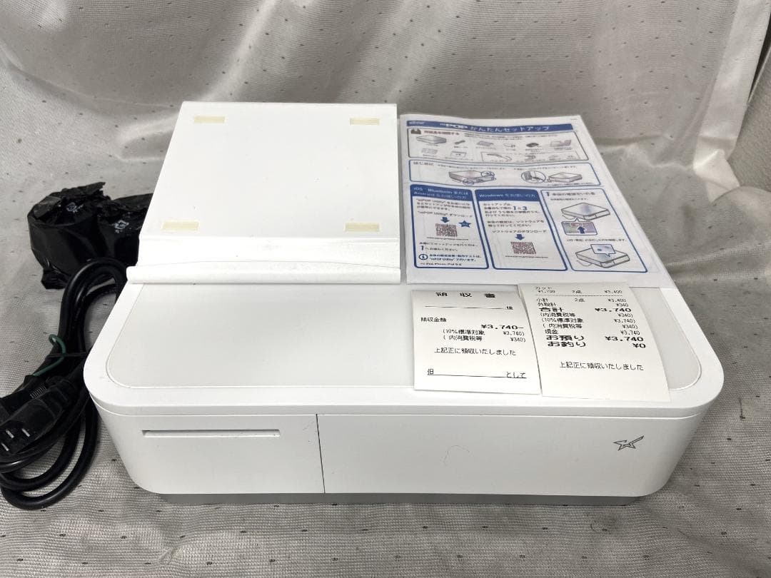 美品■スター精密　サーマルプリンター付きドロアー　ｍPOP■POP10　エアレジ □スター精密 サーマルプリンター付きドロアー mPOP□POP10 エアレジ