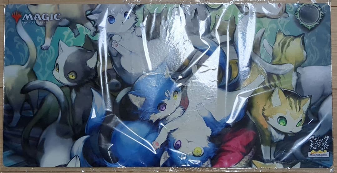 倍増の季節　プレイマット　mtg　マジック大戦祭