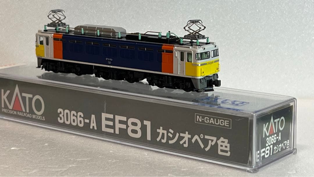KATO 3066-A EF81 カシオペア色 - メルカリ