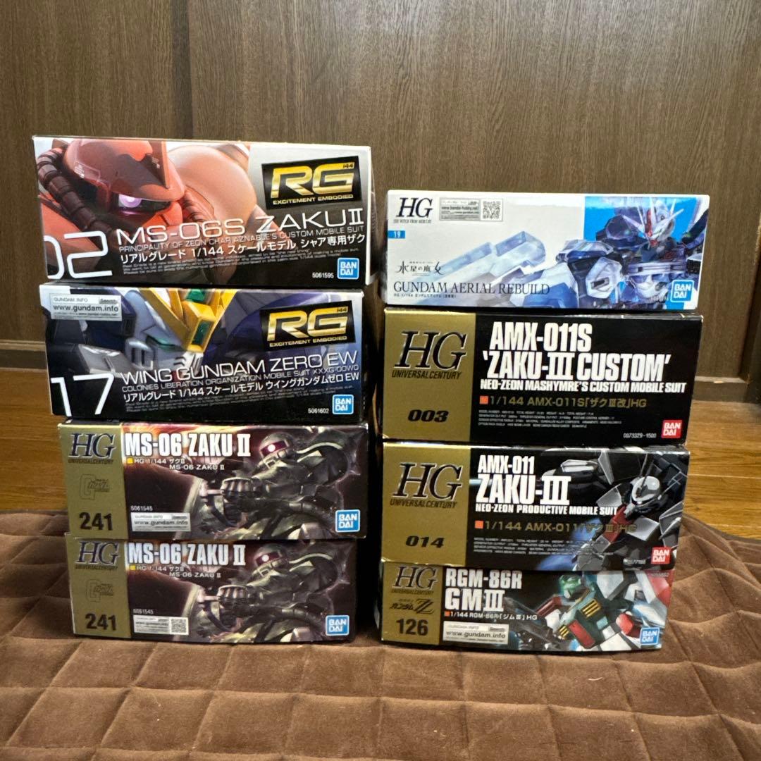 即購入可！！HG,RGガンプラまとめ売り(一部ジャンク有り) ガンプラ 大量まとめ売り MG HG RG 完成品 ジャンク 武装欠品あり