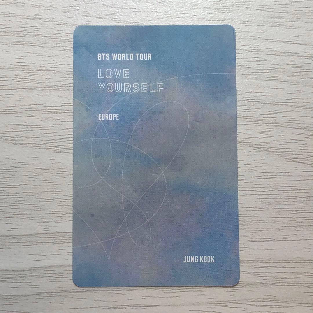 BTS LYS Europe ジョングク トレカ - メルカリ