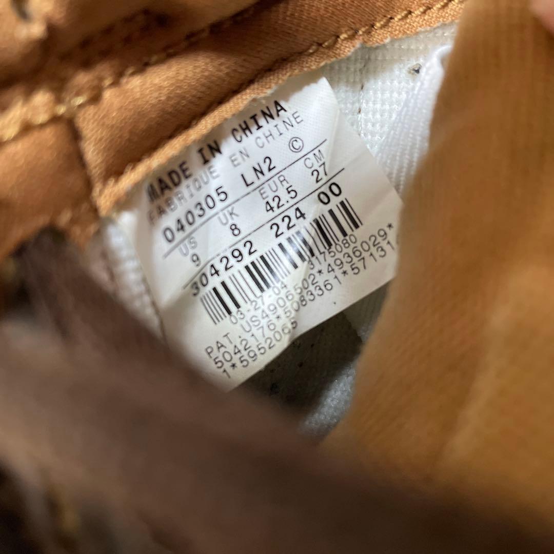 靴 NIKE DUNK LOW SB carhartt 27.0cm