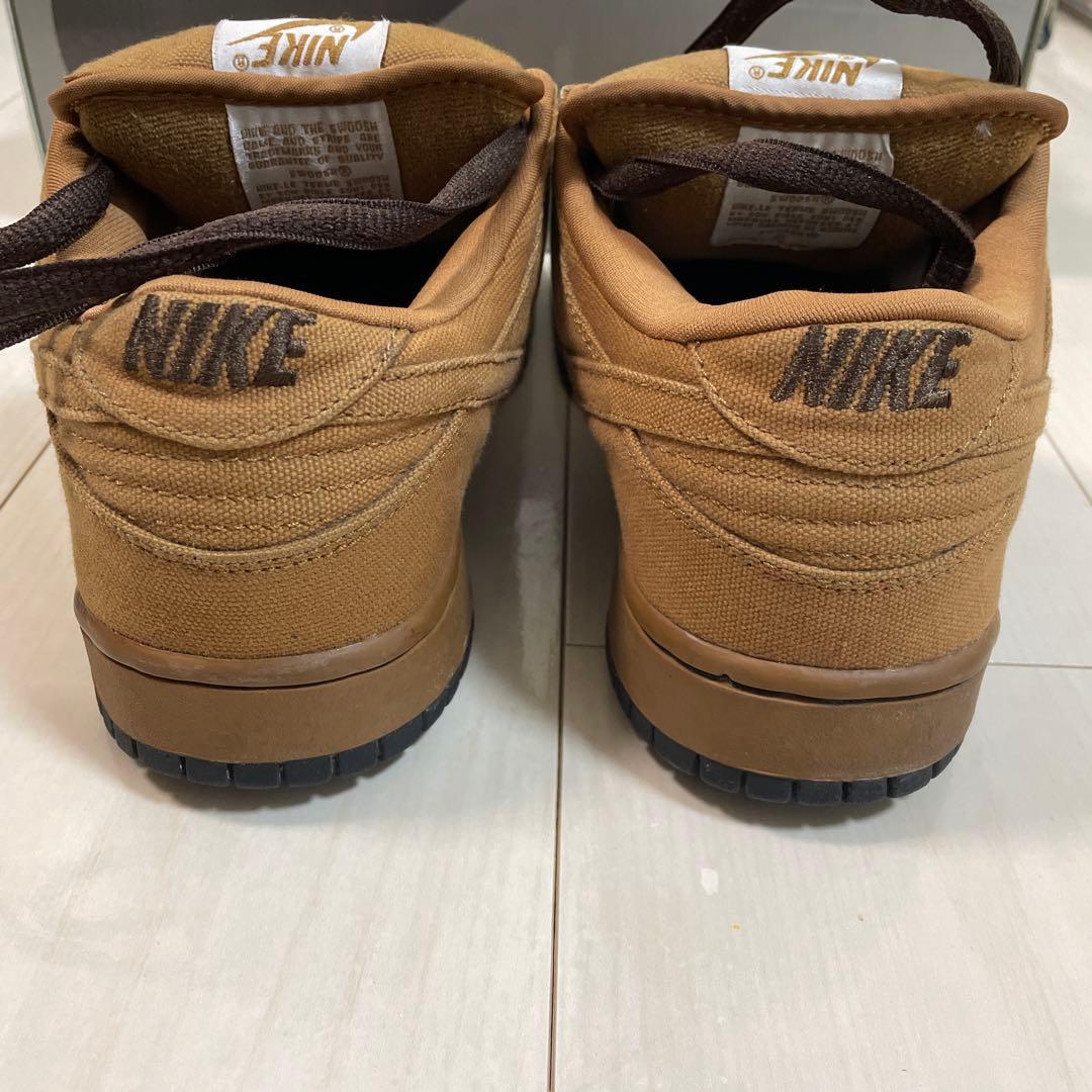 靴 NIKE DUNK LOW SB carhartt 27.0cm