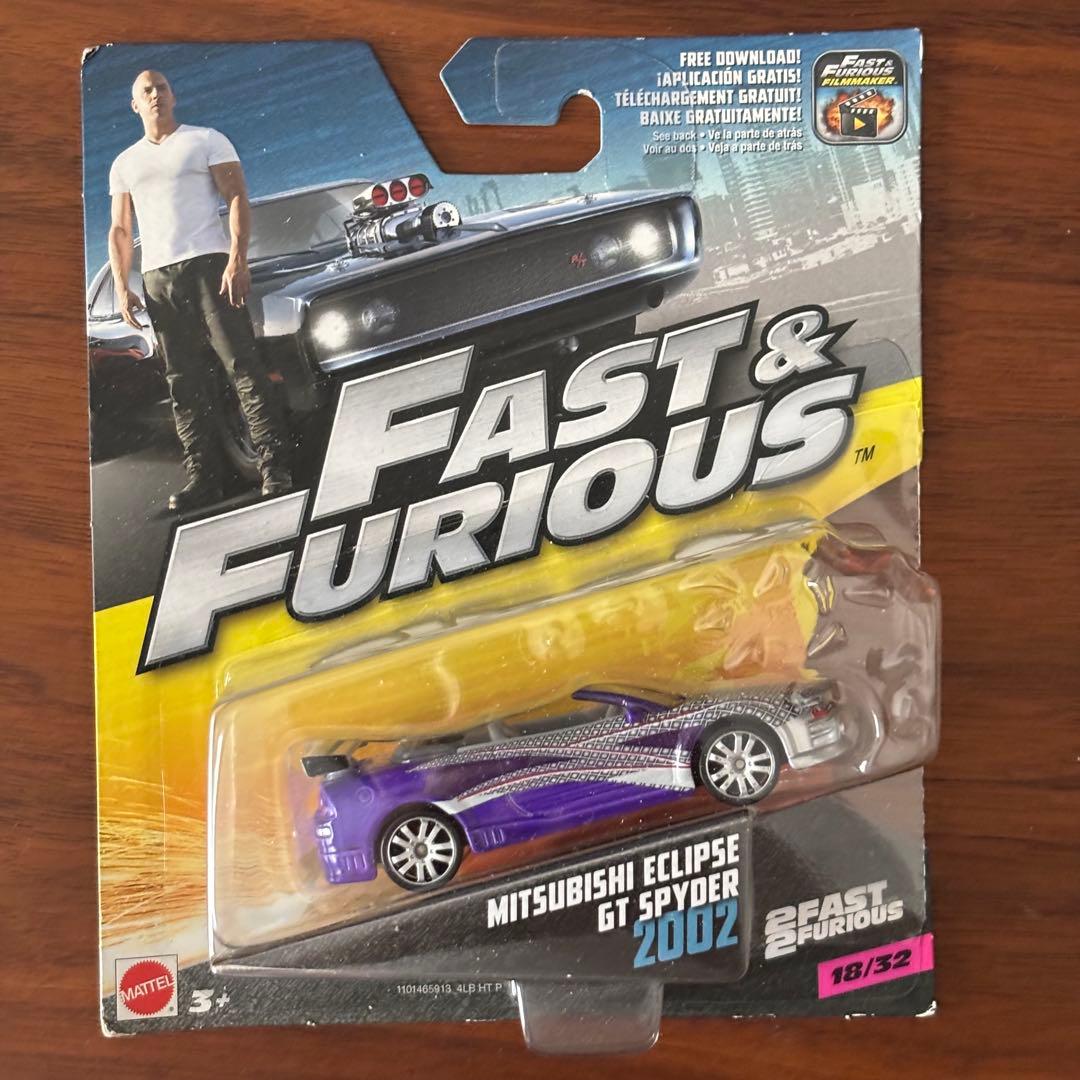 ワイルドスピード 三菱エクリプススパイダーGT ミニカー - メルカリ