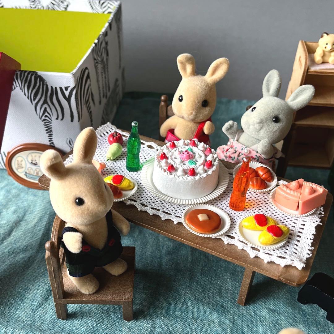 最終値引き価格】 80年代 シルバニアファミリー パーティーセット