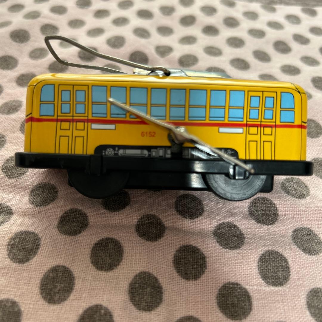 ☆ゼンマイ式 路面電車 ブリキ￼日本製 - メルカリ