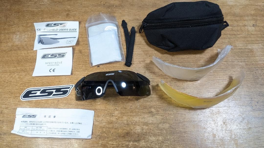 ESS ICE 3LENS 3LS　防弾レンズ　極美品　ノーベルアームズ ESS ICE 3LENS 3LS 防弾レンズ 極美品 ノーベルアームズ