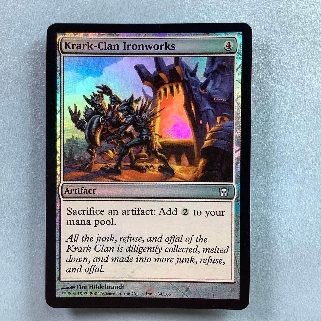 クラーク族の鉄工所/Krark-Clan Ironworks 5DN英語foil