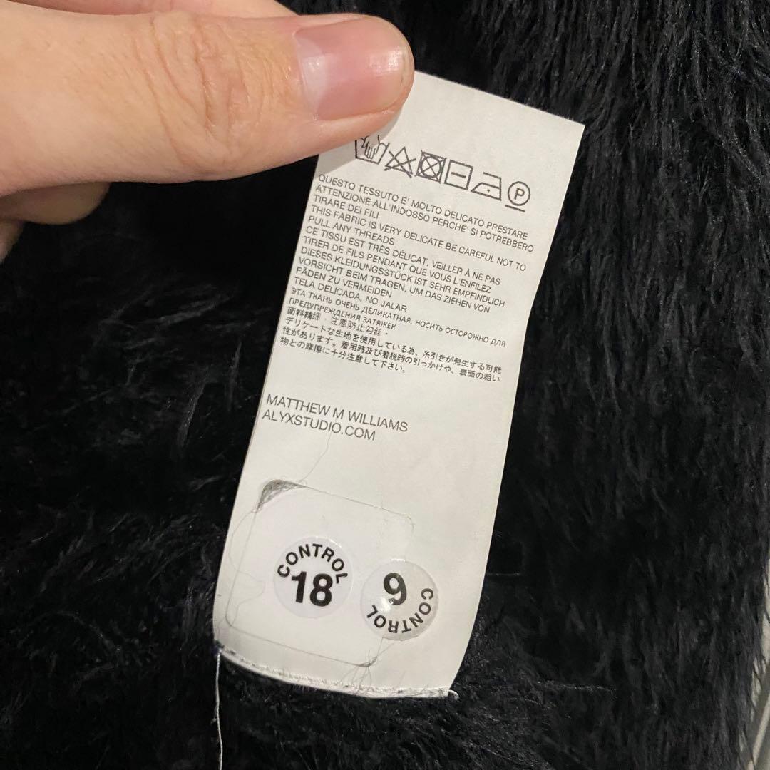 1017 alyx 9sm feather crewneck シャギーニット - メルカリ