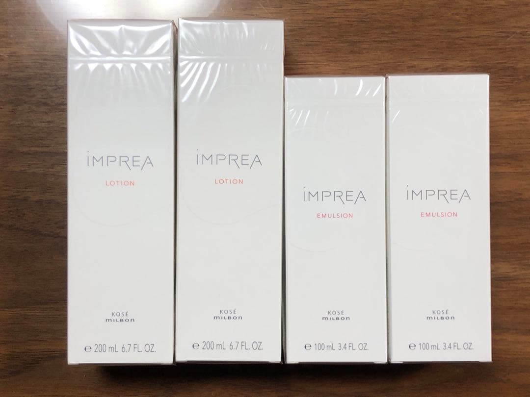 ミルボン インプレア iMPREA 化粧水 ローション 乳液 エマルジョン