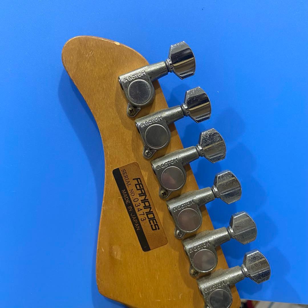 フェルナンデス ギター ストラト カスタム セイモアダンカン グリーン