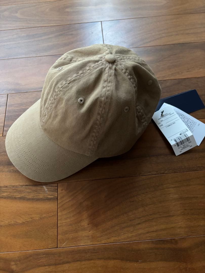 POLO RALPH LAUREN ガーメントダイド ツイルボール キャップ