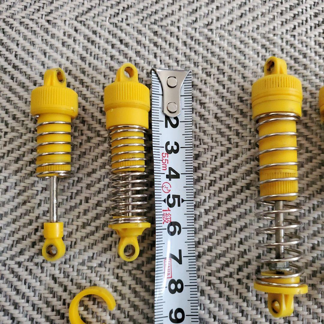 タミヤ CVAダンパー黄色 スコーチャーOG ダンパーオイル付 - メルカリ