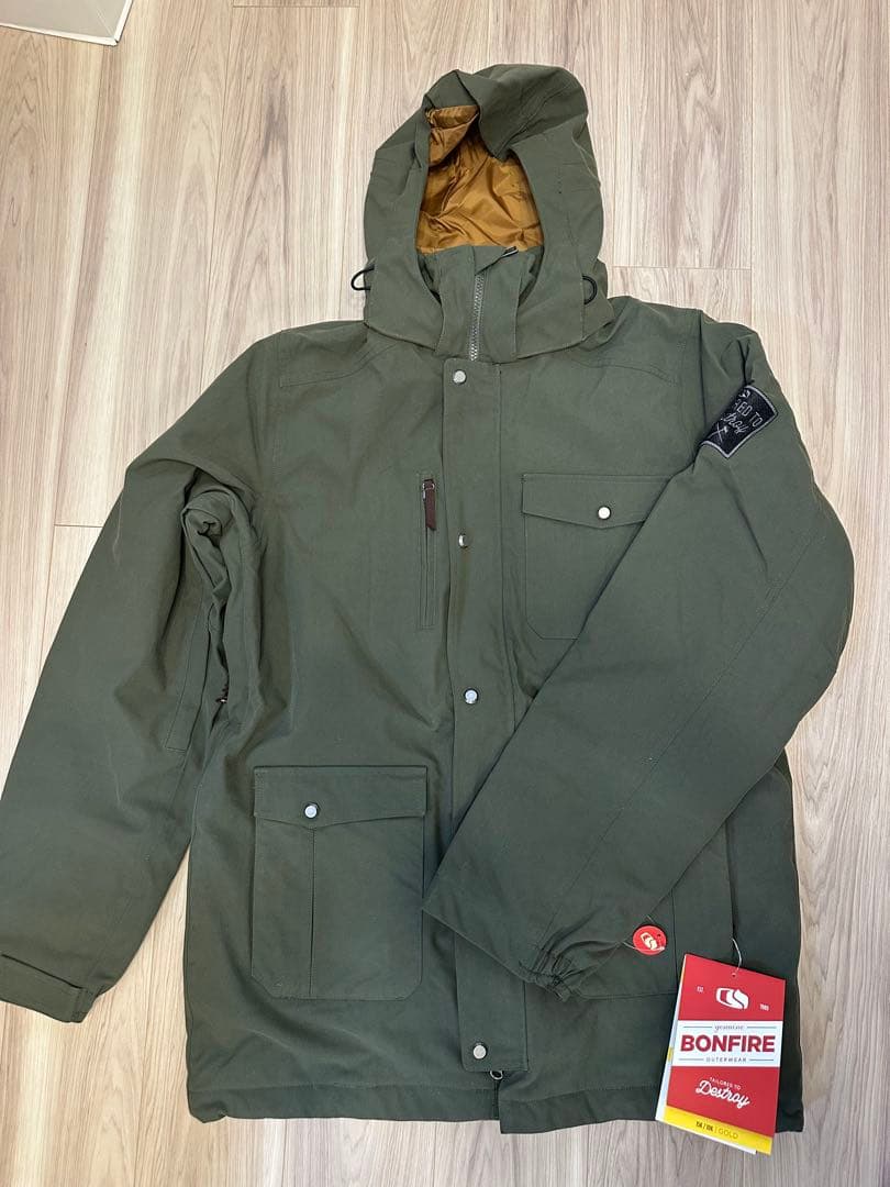 【新品タグ付き】BONFIRE　スノーボードウェア　ジャケット