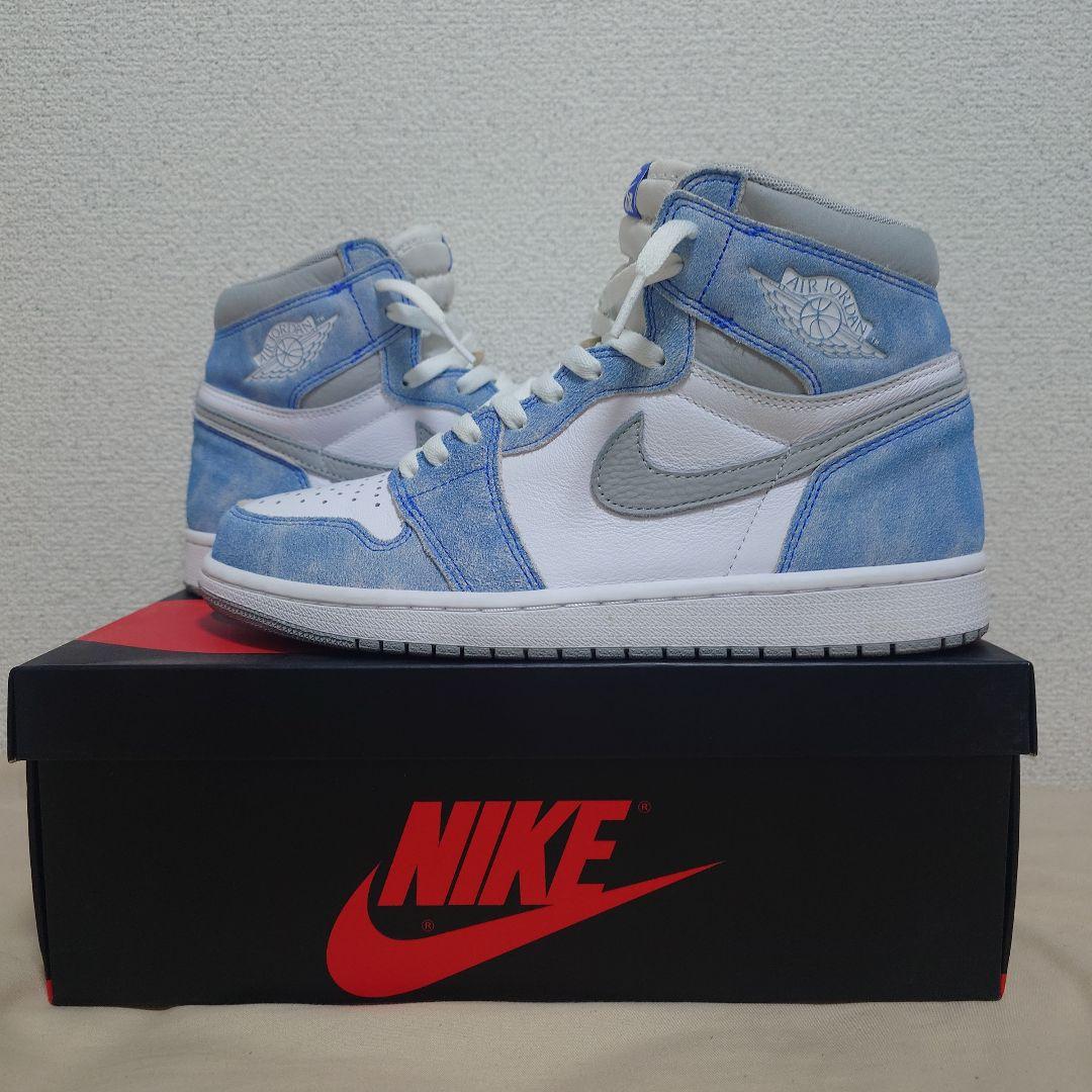 NIKE AJ1 HIGH ハイパーロイヤル Jordan NIKE AIR JORDAN 1 RETRO HIGH OG hyper royal/white 555088