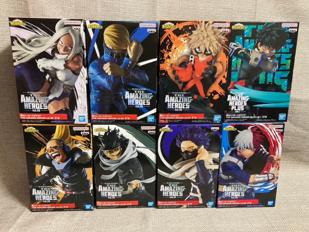僕のヒーローアカデミア AMAZING HEROES フィギュア16種セット