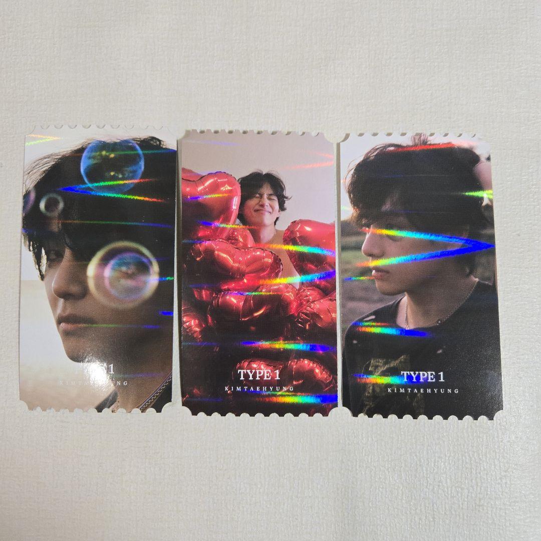BTS V テテ TYPE1 TOKYO 特典 フォトチケット 3種セット