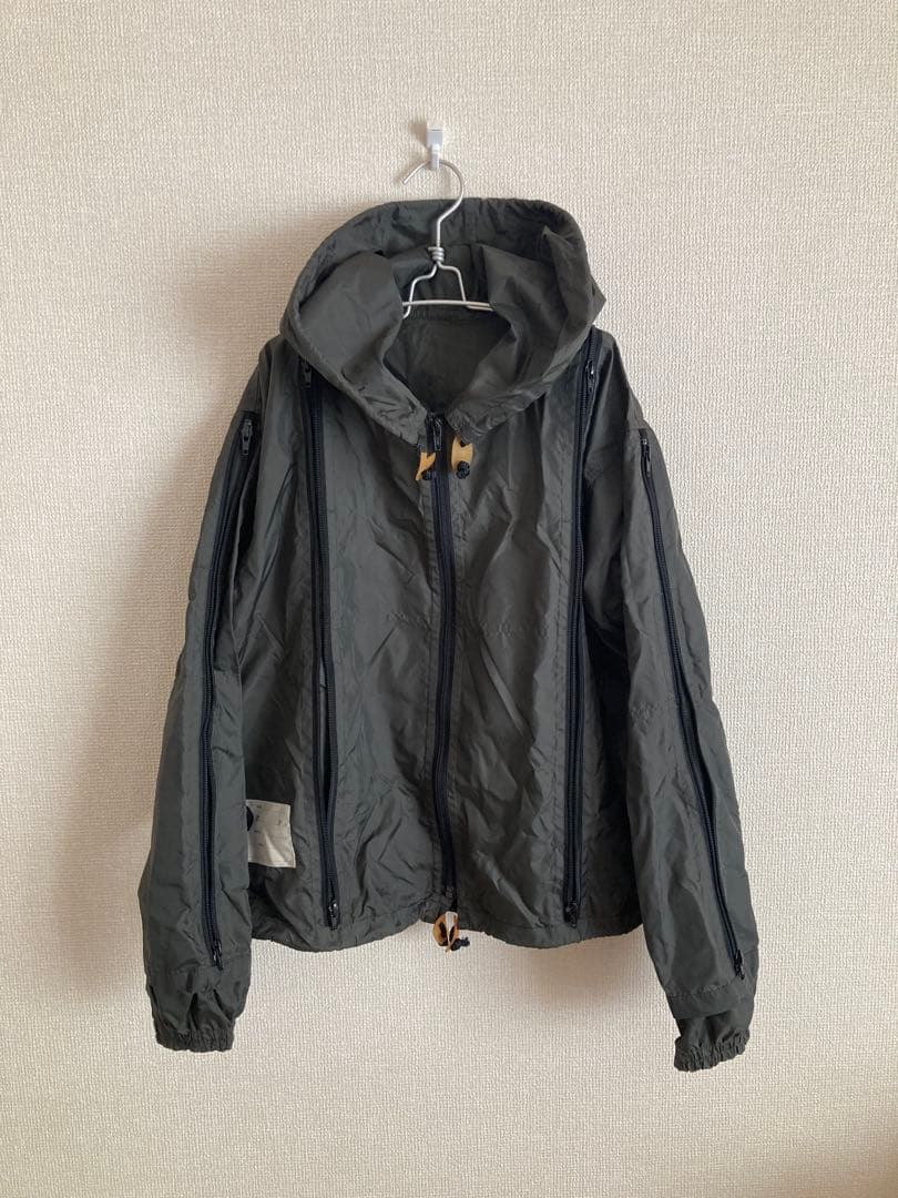 FINAL HOMME 多重ジップ ナイロンジャケット