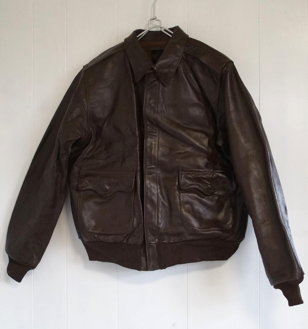 J.A.DUBOW A-2 ロストワールド フライトジャケット ホースレザー４２