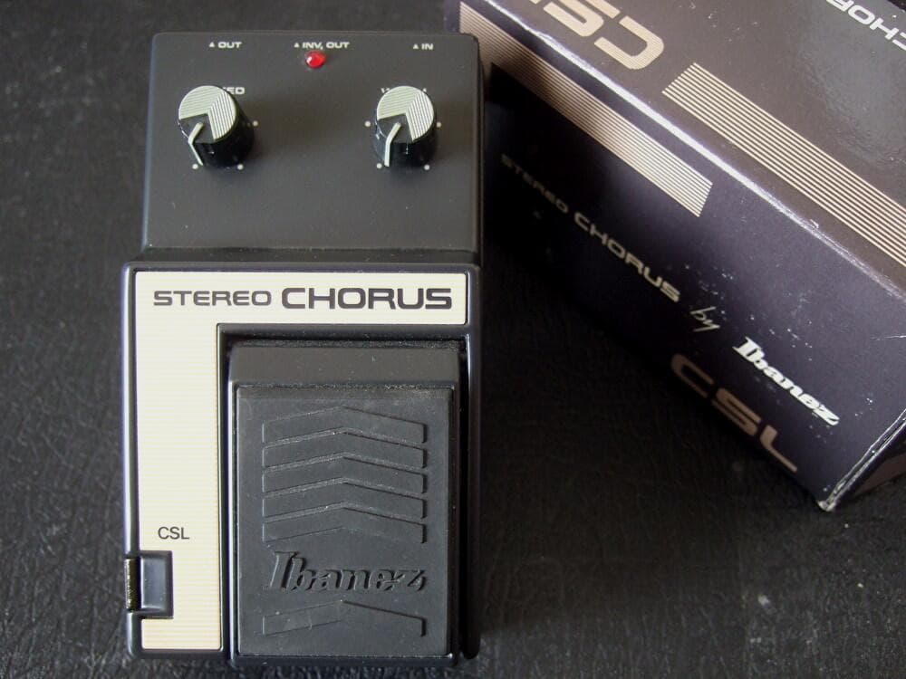 新品同様 Ibanez CSL Stereo Chorus Maxon コーラス