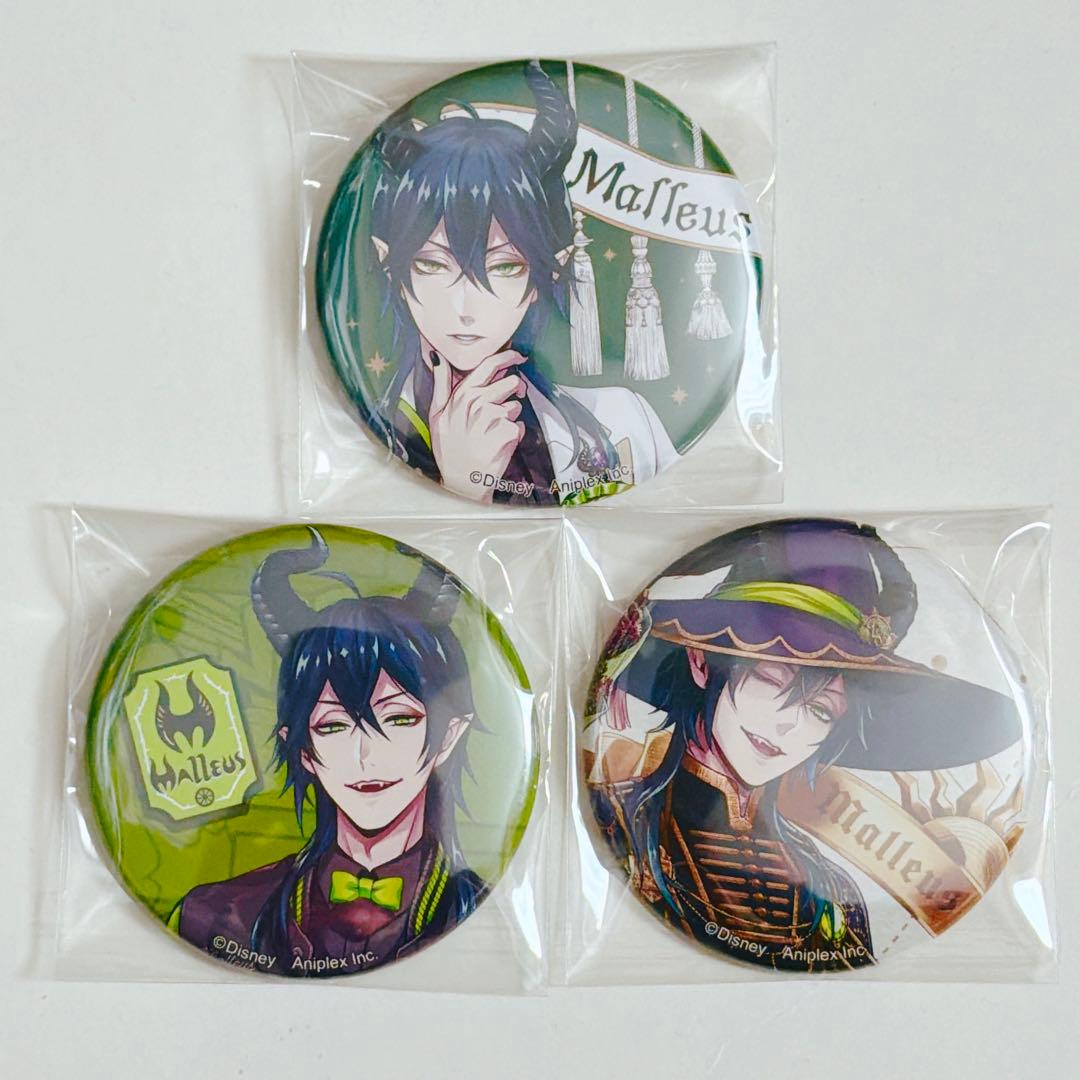 ツイステ マレウス バースデー 缶バッジ おめかし ブルーム