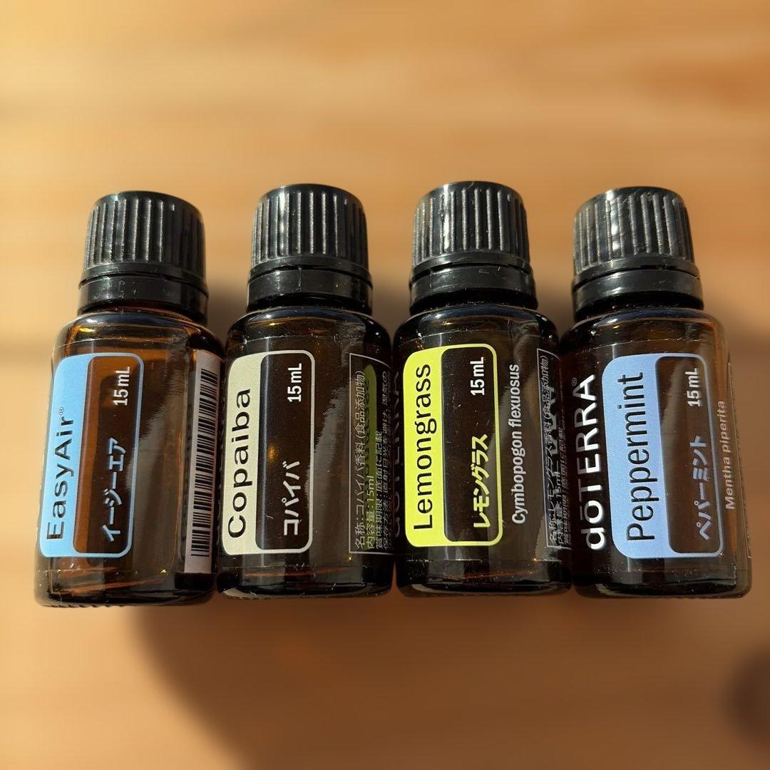 doTERRA エッセンシャルオイルセット 15ml×4
