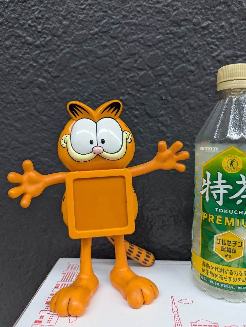 超レア【ガーフィー“ミニミニ写真立て”フィギュア 】1981 希少中古美品