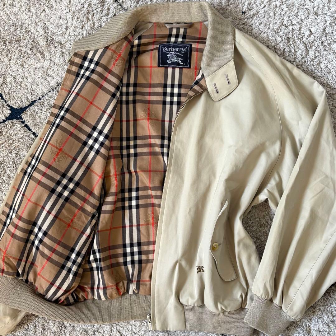 そよ風様　バーバリー　スイングトップ　ハリントンジャケット　ホースロゴ刺繍